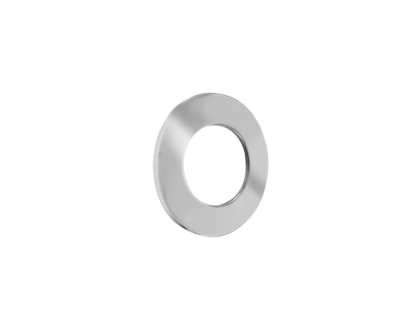 316L SS, FITOK FR Series Face Seal Fitting,  Nonretained Gasket, 1/4" FR, Unplated