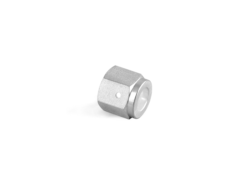 316 SS, FITOK FO Series O-ring Face Seal Fitting, Female Nut, 3/4" FO