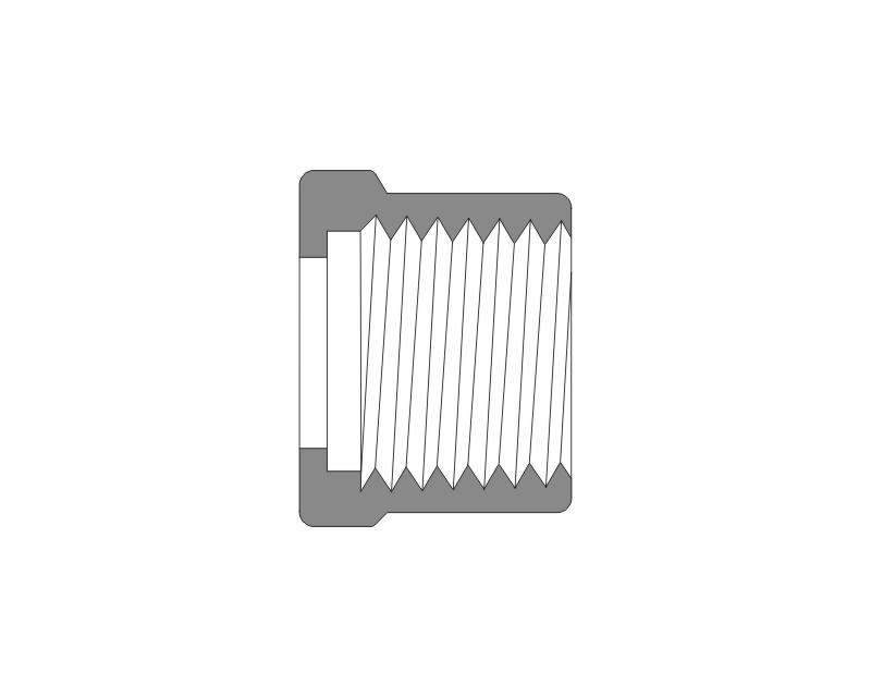 316 SS, Ultra-Torr Vacuum Fitting, FITOK VL Series Nut, 1/4" O.D.