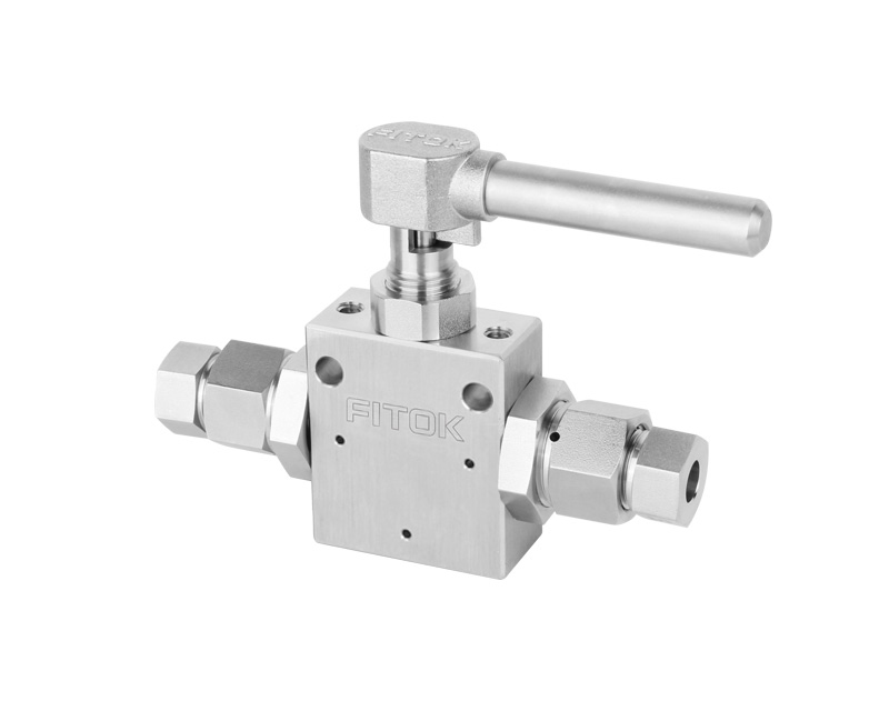 316 SS, 15B Series Ball Valve, 1/2 Female NPT, Fluorocarbon FKM O-ring, 15,000psig(1034bar), 0°F to 400°F(-17.8°C to 204°C), 3.51 Cv, Straight