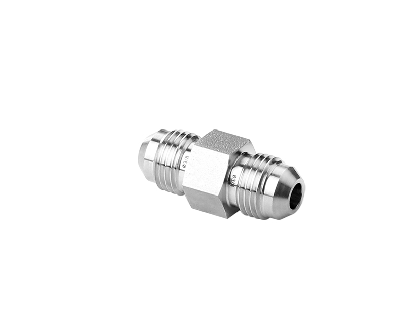 316 SS, FITOK PMH Series High Pressure Pipe Fitting, Hex Nipple, 3/8 x 3/8 Male JIC