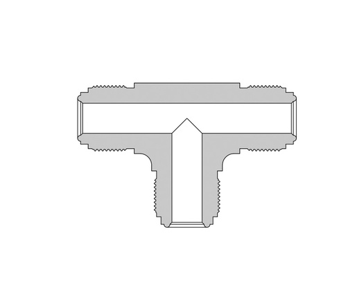 [SS-TTT-FR16] 316 SS Metal Gasket Face Seal Fittings, Union Elbow,1" FR Body