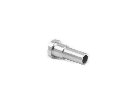 [SS-G-FO8-TB4] 316 SS, FITOK FO Series O-ring Face Seal Fitting, Tube Butt Weld Gland, 1/2" FO Gland x 1/4" Tube Butt Weld