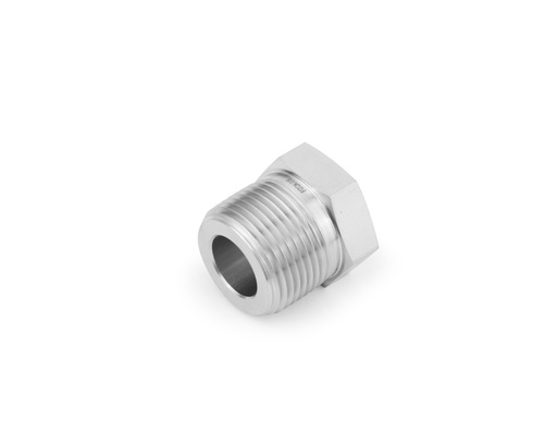 [SS-PRB-RS4-RG2] 316SS, Pipe Fitting,Reducing Bushing,1/4" Male ISO Parallel Thread x 1/8" Female ISO Parallel Thread,