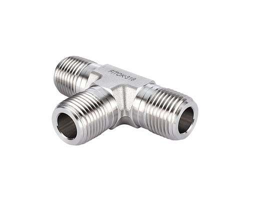 [SS-PMT-NS2] Male Tee, 316SS, 1/8in. x 1/8in. x 1/8in. (M)NPT