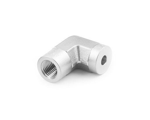 [SS-WLF-TS4-NS4] 316 SS Weld Fitting,Tube Socket Weld Female Elbow, 1/4" Tube Socket Weld × 1/4" Female NPT